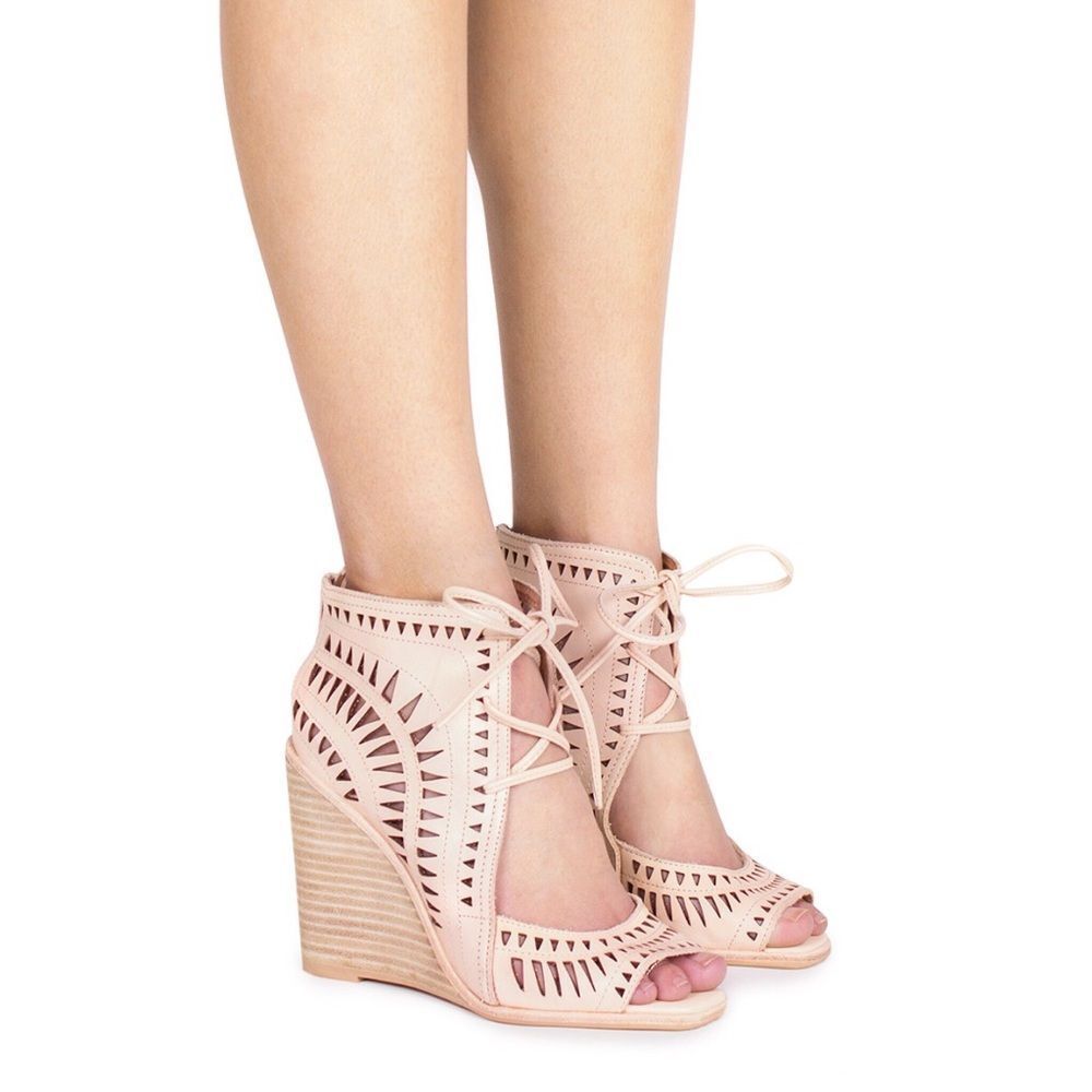 Anthropologie x Jeffrey Campbell Rodillo Hi Wedges - Picture 3 of 8